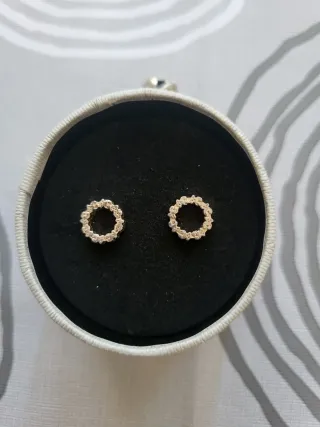 Pendientes Tous círculo de osos plata