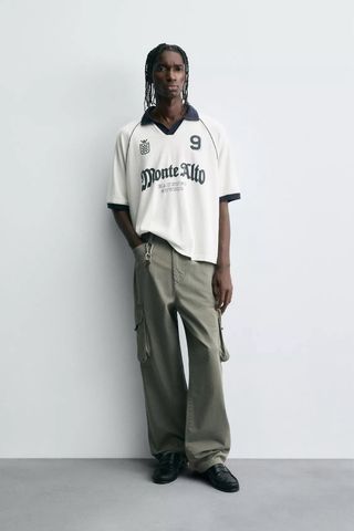 Polo Retro Zara Montealto Talla M