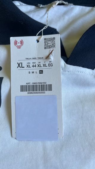 Polo Retro Zara Montealto Talla M