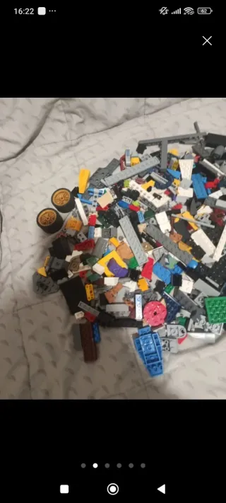 N°(2) Lotes de piezas LEGO