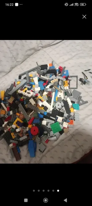 N°(2) Lotes de piezas LEGO