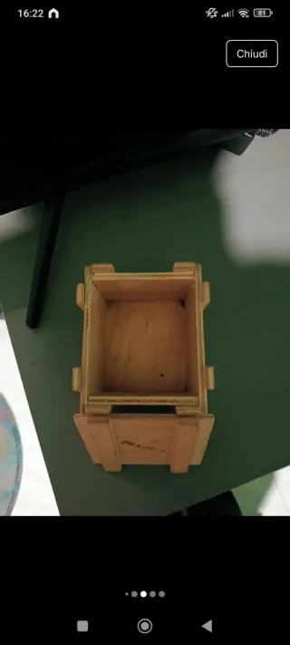 Scatola in legno Made in Italy