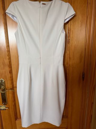 Vestido Marciano by Guess blanco elegante