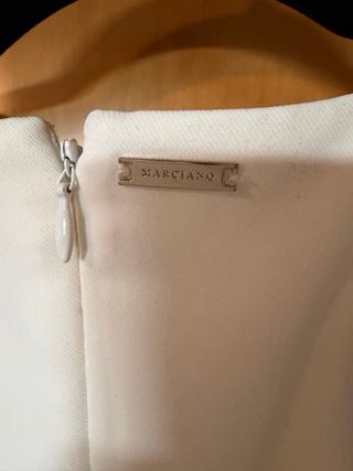 Vestido Marciano by Guess blanco elegante