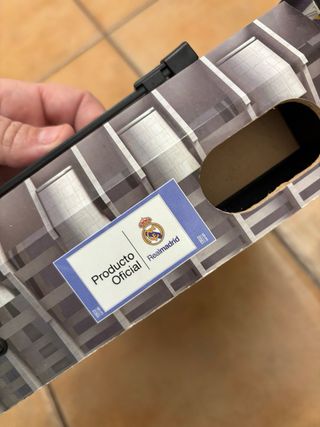 Futbolín Real Madrid Pequeño CON BALÓN