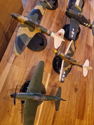 Maquetas Aviones II Guerra Mundial Altaya