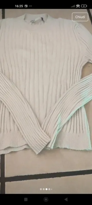 Maglione ONLY donna bianco