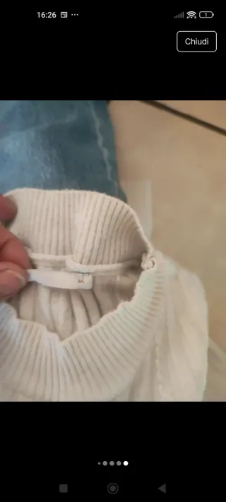 Maglione ONLY donna bianco