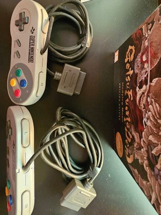 2 Mandos Originales Super Nintendo SNES