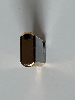 Accendino Ronson Vintage Oro Nero Rosso (s)