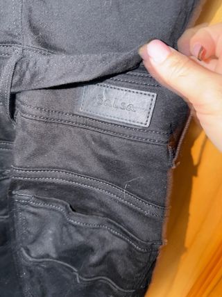 Vestido Negro Salsa Talla S- XS