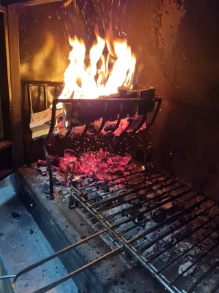 Brasero artigianale stile argentino