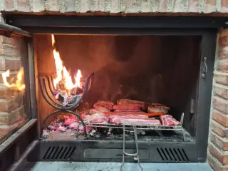 Brasero artigianale stile argentino