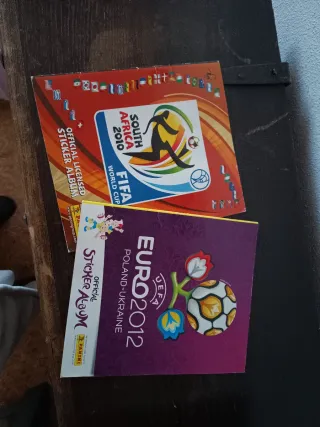Álbumes FIFA World Cup 2010 y Euro 2012