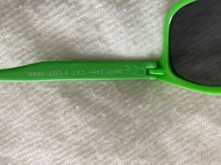 Gafas de sol infantiles verdes