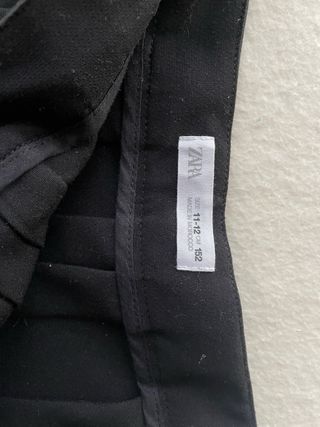 Minifalda Zara tablas niña 11-12 años