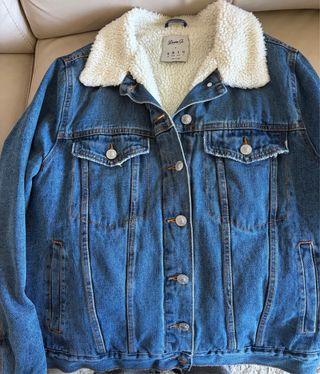 Cazadora vaquera forrada borreguito Denim.