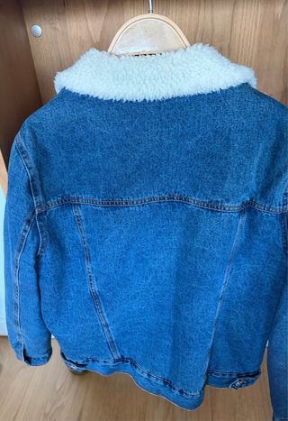 Cazadora vaquera forrada borreguito Denim.
