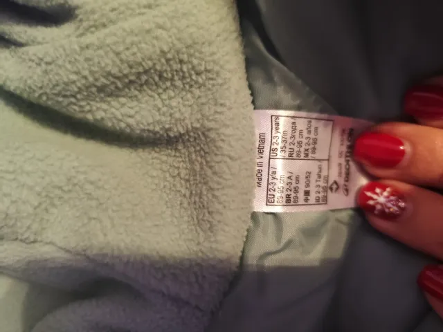 Abrigo niña decathlon