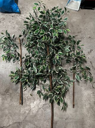 Arbustos artificiales decorativos