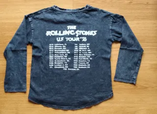 Camiseta Rolling Stones Talla 7