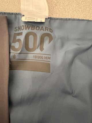 Peto esquí/snowboard 12-14 años