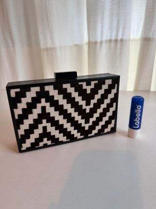 Bolso Clutch Zara 100% Piel