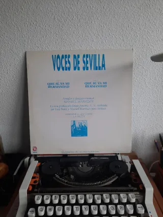Maxisingle VOCES DE SEVILLA-Que se va mi hermandad