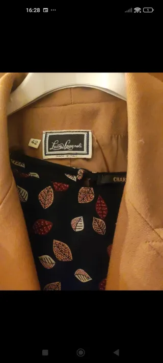 Giacca LUISA SPAGNOLI lana vergine beige