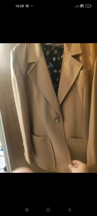 Giacca LUISA SPAGNOLI lana vergine beige