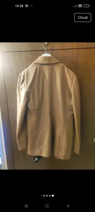 Giacca LUISA SPAGNOLI lana vergine beige