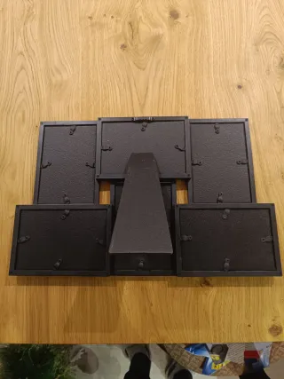 Portafotos de pared o sobremesa negro