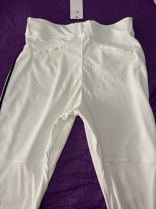 Pantalones de béisbol Nike blancos