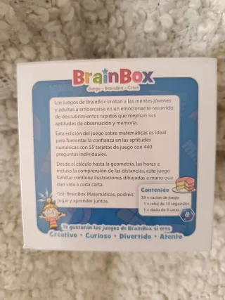 Juego BrainBox Matemáticas
