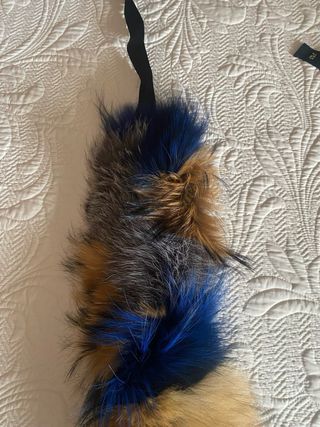 Cuello de pelo Purificación García multicolor