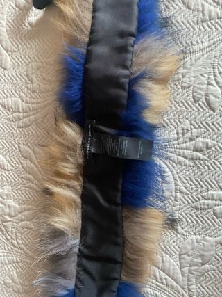 Cuello de pelo Purificación García multicolor