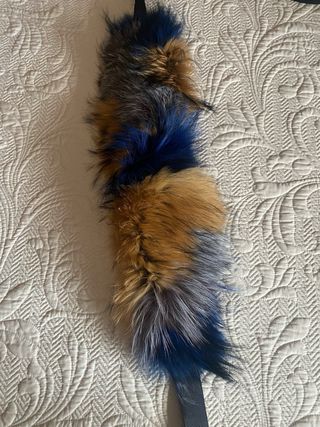 Cuello de pelo Purificación García multicolor