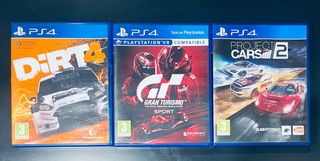 Juegos de Carreras de PS4