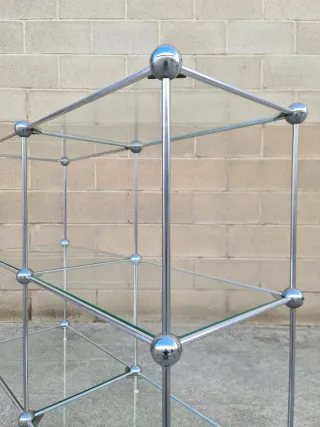 Estantería modular estilo SPUTNIK. Space Age 70s.