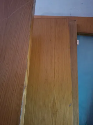 Puertas de madera con cristal medidas  2,4 mx0,72c