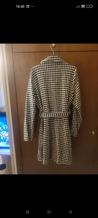 Cappotto SARTORIA ITALIANA Pied de Poule Tg L