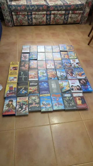 Reproductor VHS Samsung + Lote Películas