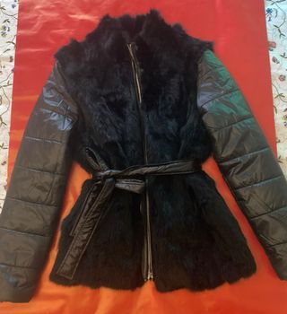 Chaqueta Galante Pelo Natural Negra