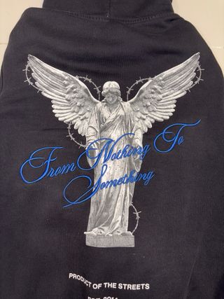 Sudadera Hoodrich Negra Nueva Jd Hombre Capucha