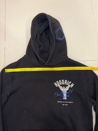 Sudadera Hoodrich Negra Nueva Jd Hombre Capucha