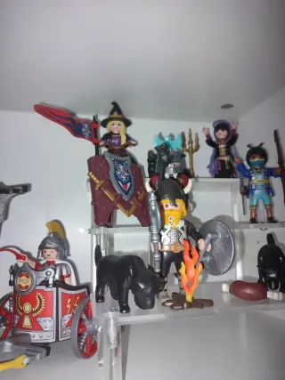 Playmobil Figuras y Carro