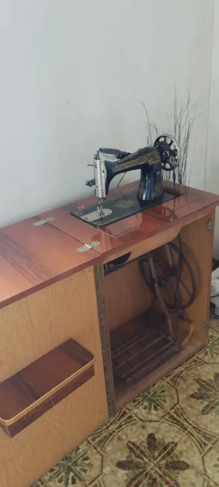 Máquina de coser Singer vintage