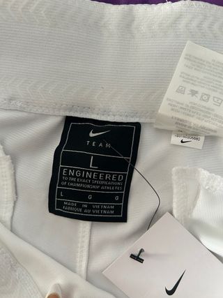 Pantalones de béisbol Nike blancos