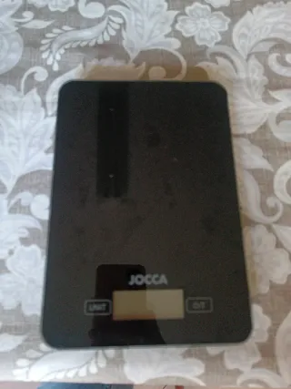 Báscula Cocina JOCCA Negra Max 5kg