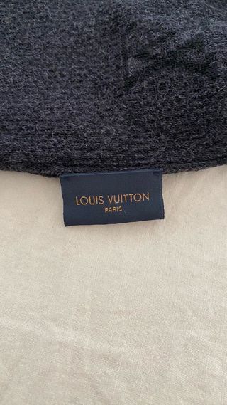 Gorro Louis Vuitton Negro y Gris